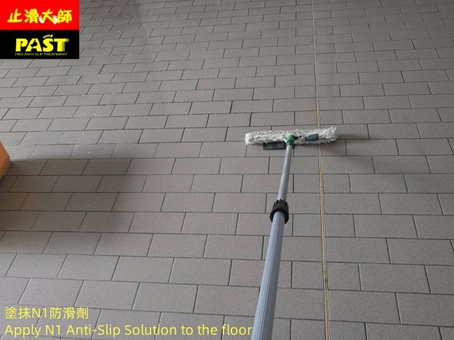 中高硬度磁磚地面防滑施工 汽車修配廠防滑施工