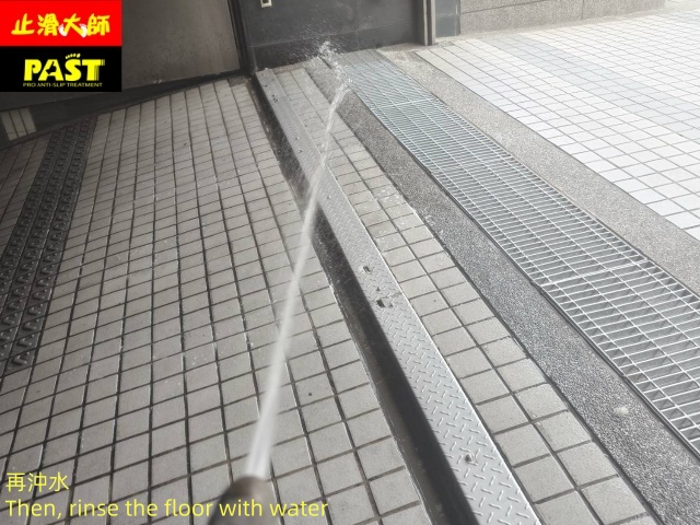 社區車道止滑施工