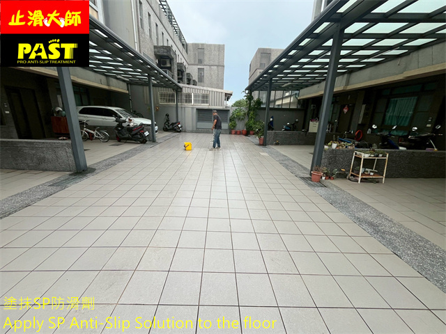 平面車道防滑施工