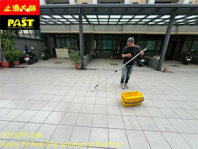 平面車道防滑施工