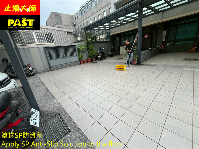 平面車道防滑施工