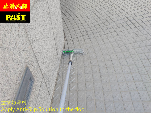 車道立體磚防滑施工